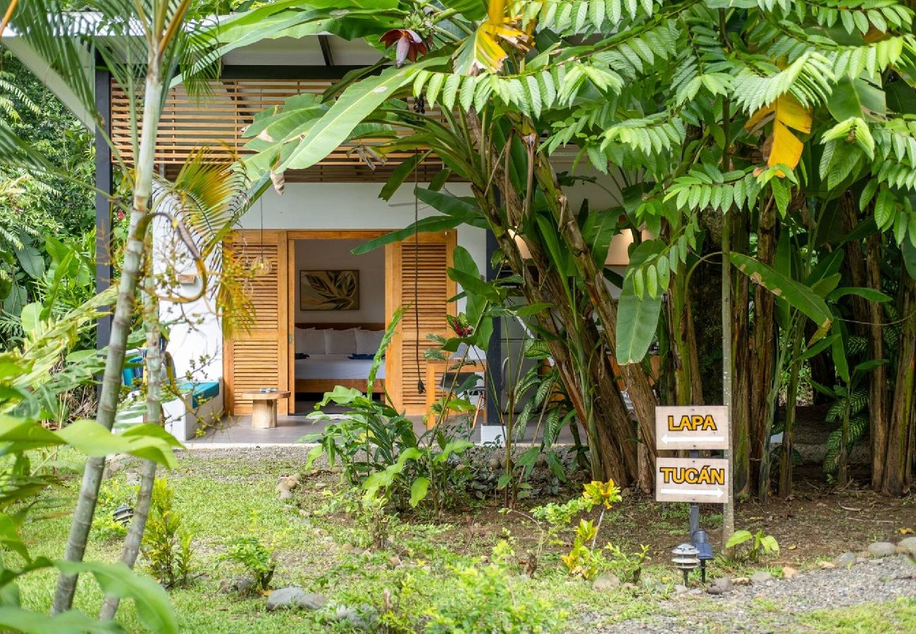 Bungalow en Playa Chiquita - Bungalow Lapa a 15 min a pie de la playa
